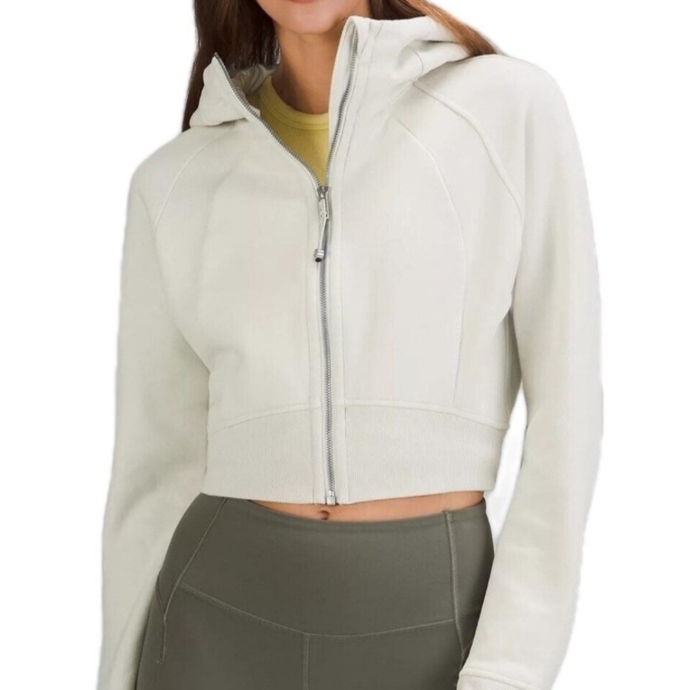 lululemon Cream Cropped Scuba